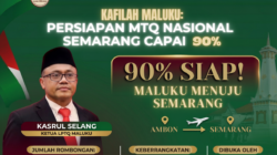 Persiapan Kafilah Maluku Capai 90 Persen Menjelang MTQ Nasional di Sema