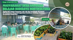 Bethabara Sosialisasi Budidaya Tanaman Hortikultura Skala Kecil